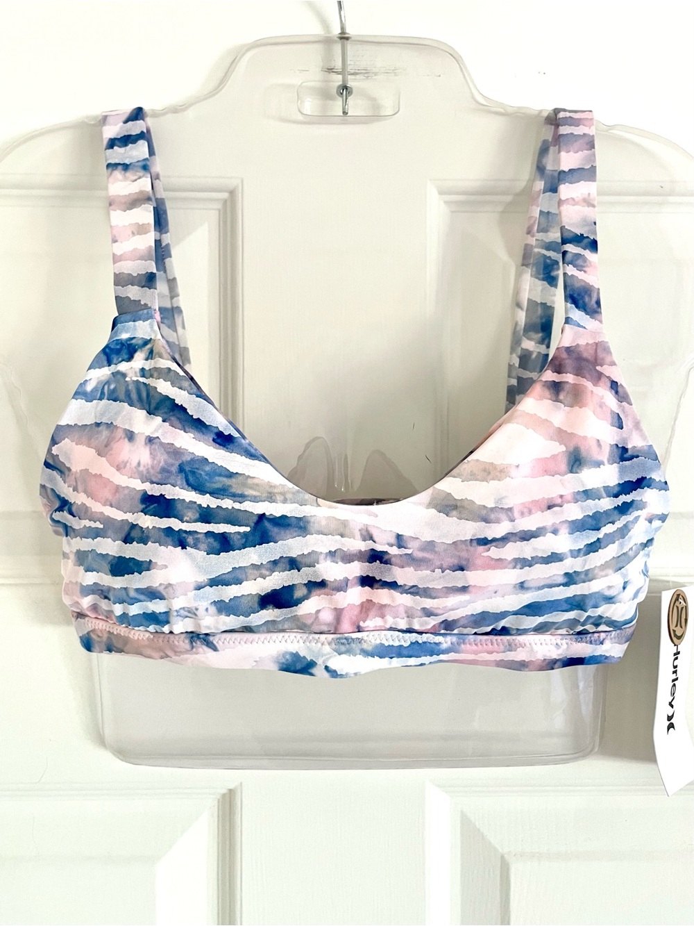 Hurley Zebra Color Wash Bralette and Boardshorts Set - Picture 2 of 9